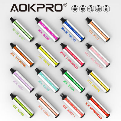 Nicotine 5% 2% 3% 6000 Puff Bars Disposable Pod Devices TYPE-C