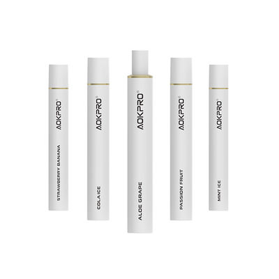 2ml Nic Salt 600 Puff Disposable Nicotine Vapes TPD Approval