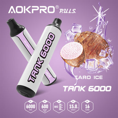 Precharged 600mAh 15ML Prefilled Pod Vape Devices Taro Ice Ejuice