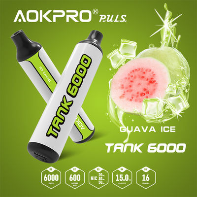 15ML Guava Ice Juice Flavors Pre Filled Disposable Vapes 30mg 50mg
