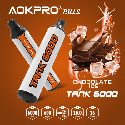 Medical Grade PCTG Disposable Vape Pen 15ml Chocolate Ice Electronic Cigarette Vape