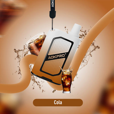 600mAh Mesh Coil Disposable Vape 5% Salt Nic E Liquid Vape Pod