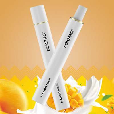 Mango Milk Flavor 50mg Nic Salt TPD Vape Disposable Mini E Cigarette