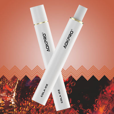 2% Nicotine Disposable Portable Pod System 600 Puff Vape Pen 500mAh