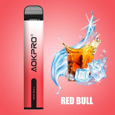 2500 Hit Disposable Vape E Cigarette Nic Salt 20mg 30mg 50mg OEM