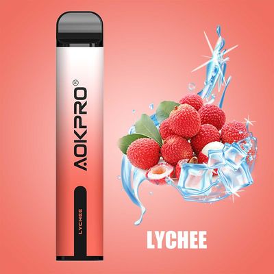 Mouth-To-Lung Pod 2500 Disposable Vape Device Smooth Draw 1.2ohm