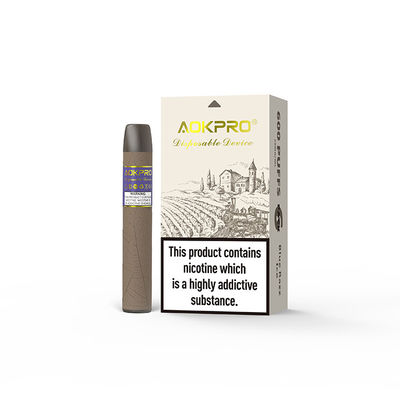 Eco-Friendly Paper Blueberry Puff Bar Vape Pods Salt Nic 20mg