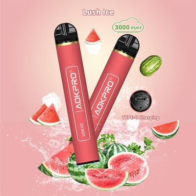600mAh Rechargeable 3000 Puff Bar Eliquid 8ml Watermelon Elf Bar