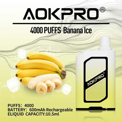 Food Grade PC 4000 Puff Elf Box Vapes Nicotine 0% 2% 3% 5%