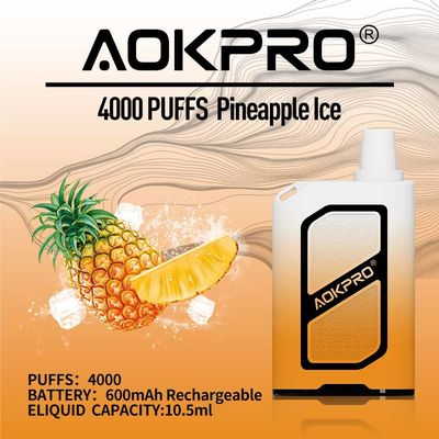 AOKPRO 15ml Pre-Filled Elf Bar 50mg Nicotine Vape 4000 Puff