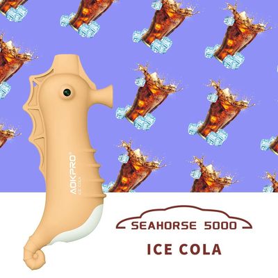 MTL 5000 Puff Cola Flavored Vape Juice 2% Nicotine Type-C Charging