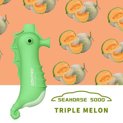 Seahorse 5000 Puff Bar 5% Nicotine Salt 12ml Ejuice Elf Bar Flavors