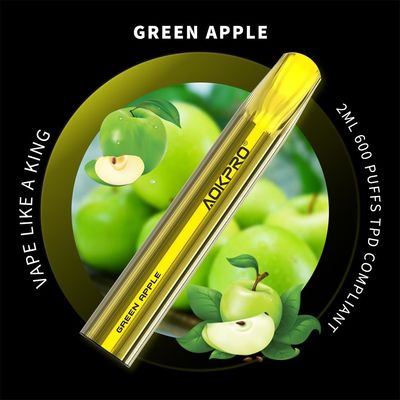 Nicotine 20mg Disposable Pod Device Elf Bar Vapes 600 Puffs