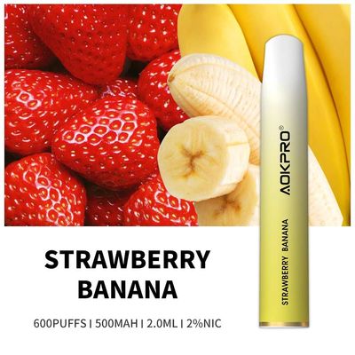 2% Nicotine 600 Puff Disposable Vape 500mAh Elf Bar Rechargeable Vape