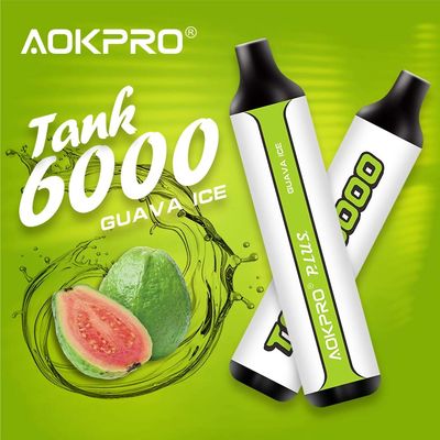Mesh Coil 6000 Puff Disposable Vape Device Kit 15ML Puff Plus